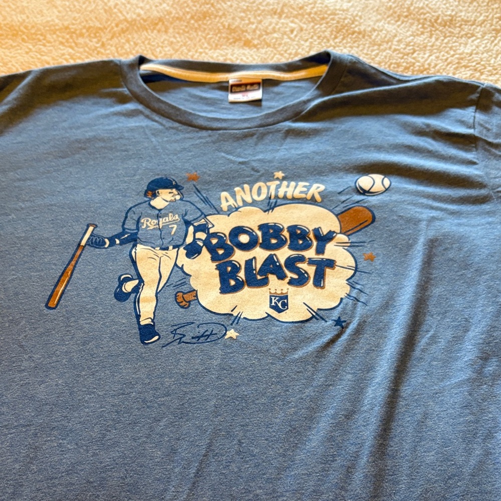 KC Royals “Another Bobby Blast” Charlie Hustle Graphic Tee - XL
